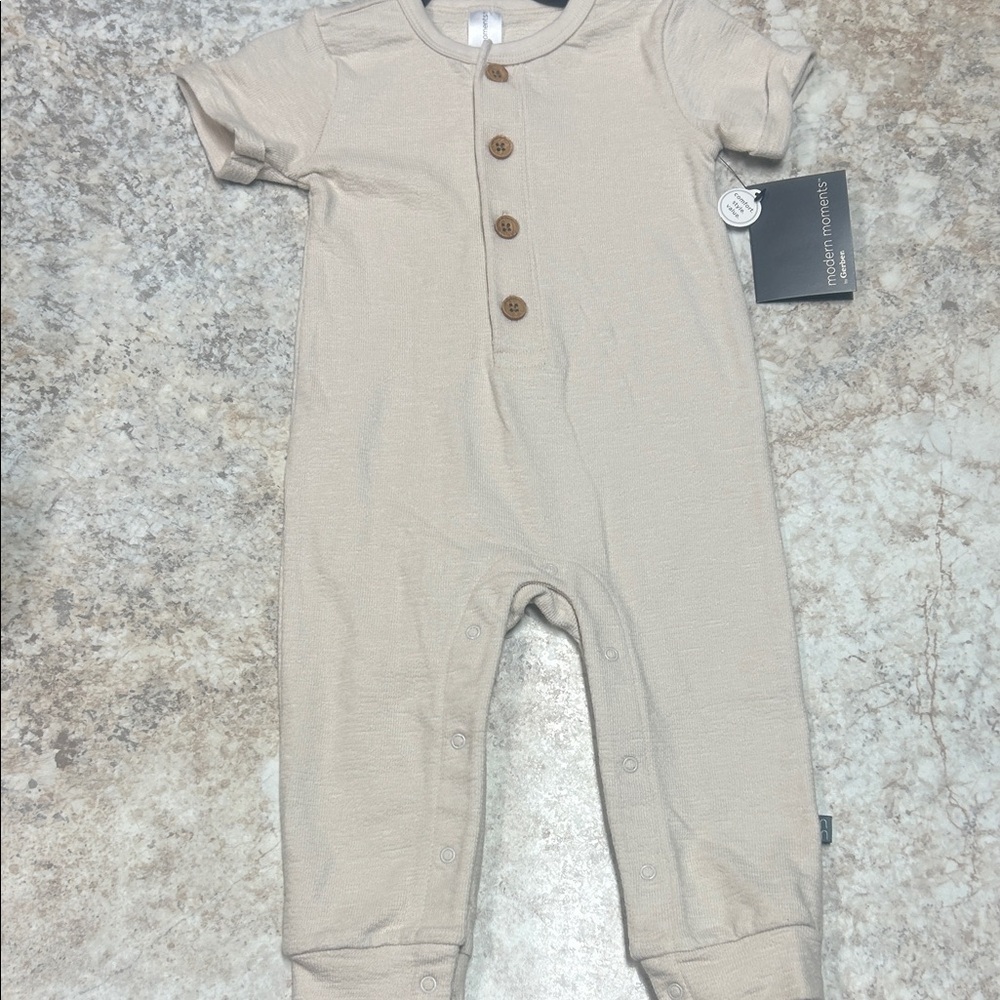 Gerber Cream Kids One Piece Bodysuit